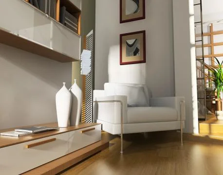 Drawing room Stock Illustration