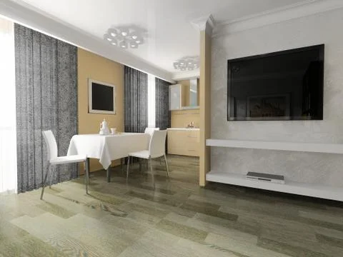 Drawing room Stock Illustration