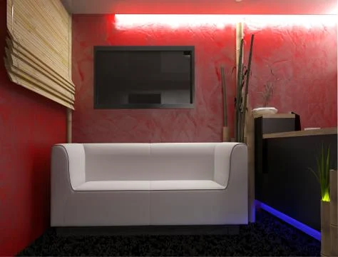 Drawing room Stock Illustration