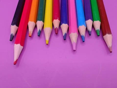 Drawing set composition Stock Photos