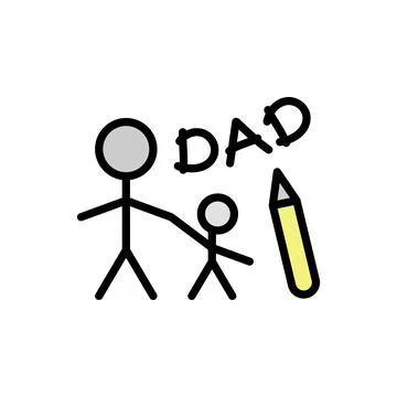 Drawing, sketch, son icon. Simple color with outline vector elements of cultural Illustrazione stock