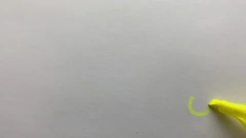 Drawing a smiley with a marker and a pen. Stock Footage 228882458