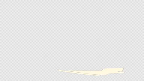 Drawing a square background with creamy brush strokes on a black background. Stock Footage 313694092