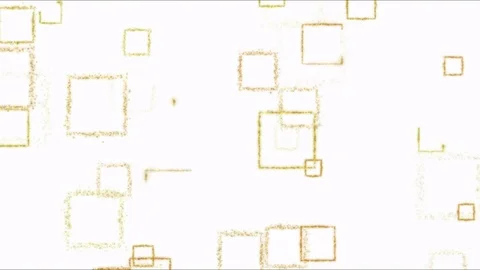 Drawing Square Shapes on White Background - Loop Yellow Stock Footage 72857856