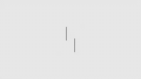 Drawing squares with thin lines loading animation black and white Stock Footage 300339327
