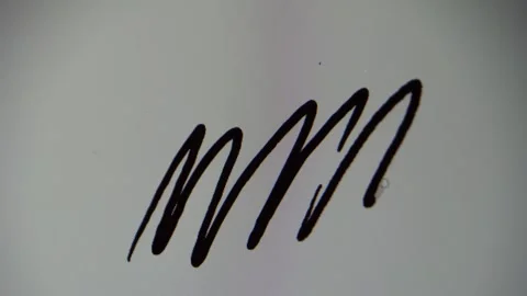 Drawing squiggles on the screen 4K Stock Footage 320868002