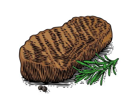 Drawing of stake Stock Illustration