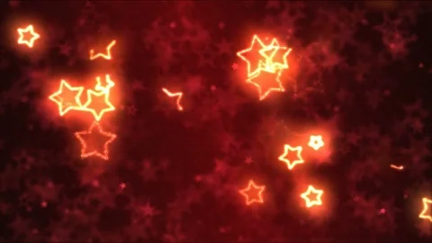 Drawing Star Shapes Motion Background Animation - Loop Red Stock Footage 73266907