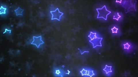 Drawing Star Shapes Motion Background Animation - Loop Rainbow Stock Footage 73267105