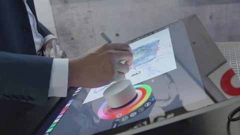 Drawing With Stylus, second shot 動画素材 116246918