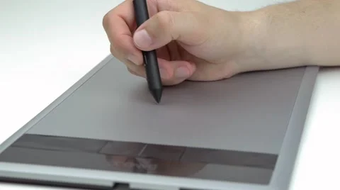 Drawing tablet 5 Stock Footage 52364215
