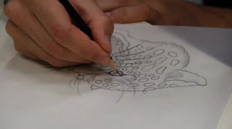 Drawing tattoo Видео 39828494