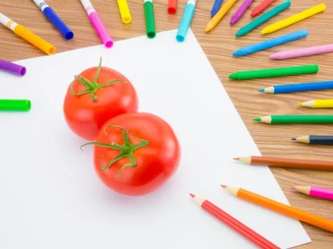 Drawing Tomato Stock Photos