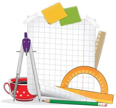 Drawing tools Stock Illustration