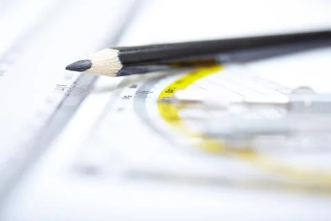 Drawing tools Stock Photos