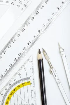 Drawing tools Stock Photos