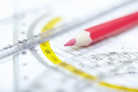 Drawing tools Stock Photos