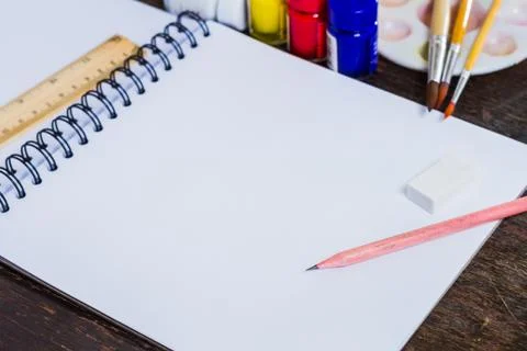 Drawing tools Stock Photos
