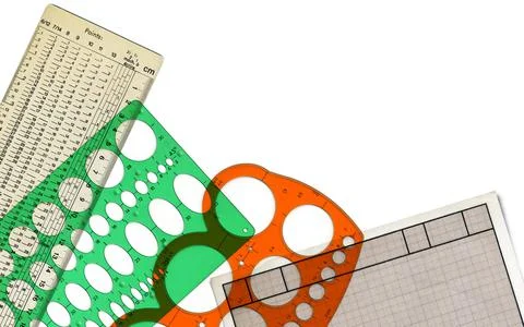 Drawing tools Stock Photos