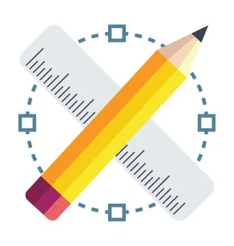 Drawing Vector Illustration Stock Illustration