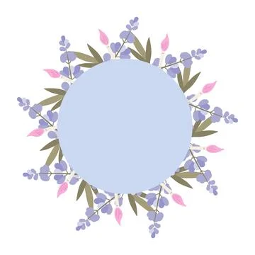 Drawing vector illustrations frame on the white background Stock Illustration