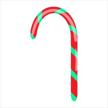 Drawing vector. New Year's lollipop. candy. on white background holiday. new Stock Illustration
