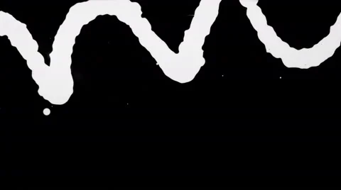 Drawing white paint line Stock Footage 42473310