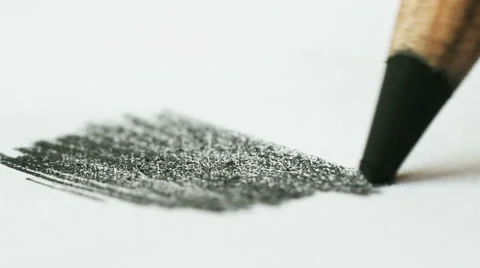 Drawing on a white paper Stock-Footage 45940539