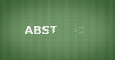 Drawing a word ABSTRACT Stock Footage 60609338