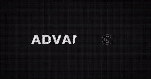 Drawing a word ADVANTAGE 스톡 동영상 60609335