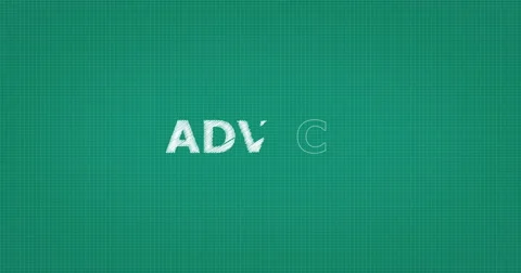 Drawing a word ADVICE Stock Footage 60845789