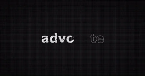 Drawing a word ADVOCATE Stock Footage 60653703