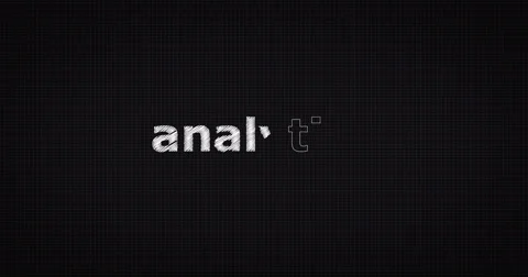 Drawing a word ANALYTICS Vídeo Stock 60653742