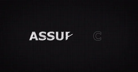 Drawing a word ASSURANCE Stock Footage 60609367
