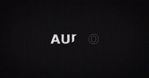 Drawing a word AUDIO Stock Footage 60609355