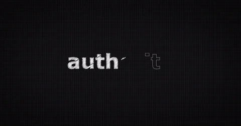 Drawing a word AUTHORITY Stock Footage 60654197