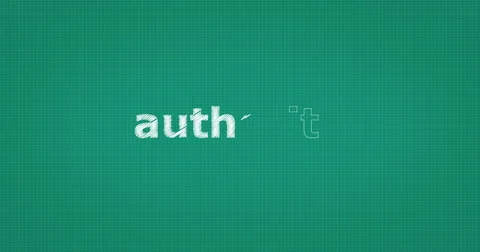 Drawing a word AUTHORITY Stock Footage 60846011