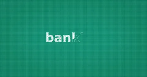 Drawing a word BANKING Video stock 61139706