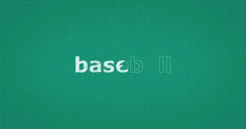 Drawing a word BASEBALL Stock Footage 60846446