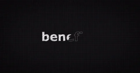 Drawing a word BENEFICE Stock-Footage 60654837