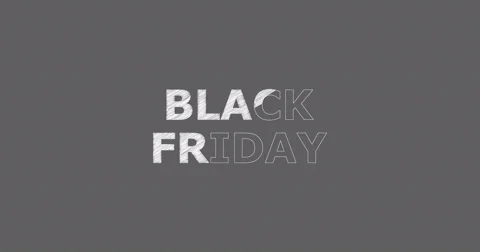 Drawing a word BLACK FRIDAY Vídeo Stock 60575018
