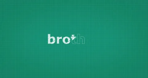 Drawing a word BROTHER Stock Footage 60844060