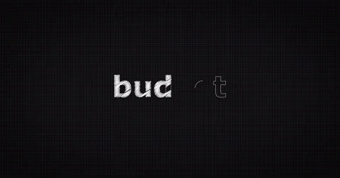 Drawing a word BUDGET Stock Footage 60655900