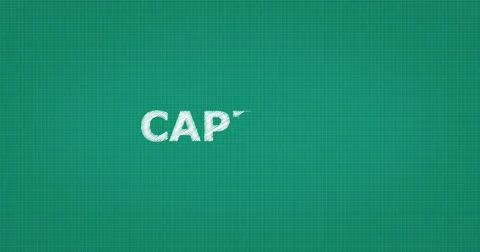 Drawing a word CAPITAL Stock Footage 60844790