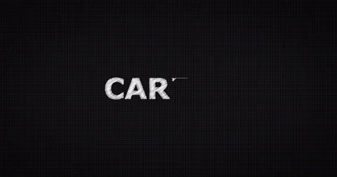 Drawing a word CAREER Stock Footage 60617132