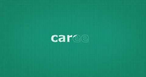 Drawing a word CAREER Stock Footage 60844809