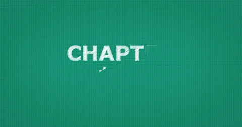 Drawing a word CHAPTER 10 스톡 동영상 61114326