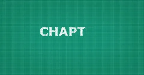 Drawing a word CHAPTER 13 Stock Footage 61114323