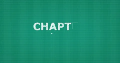 Drawing a word CHAPTER 15 Stock Footage 61114327