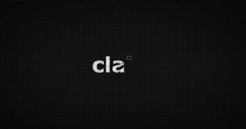 Drawing a word CLAIM Stock Footage 60697106